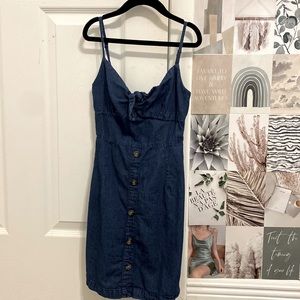 denim dress